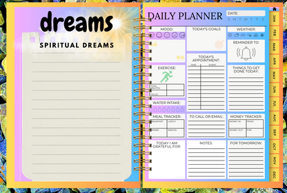 Faith Over Fear Hyperlinked Digital Diary/Planner